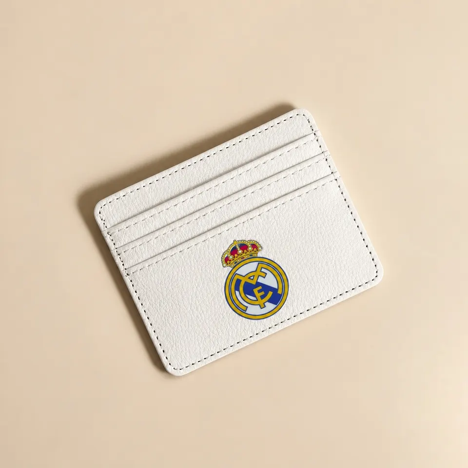 محفظة ريال مدريد (أبيض)