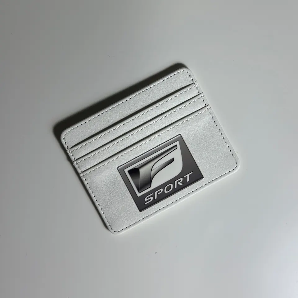 محفظة F sport (أبيض)